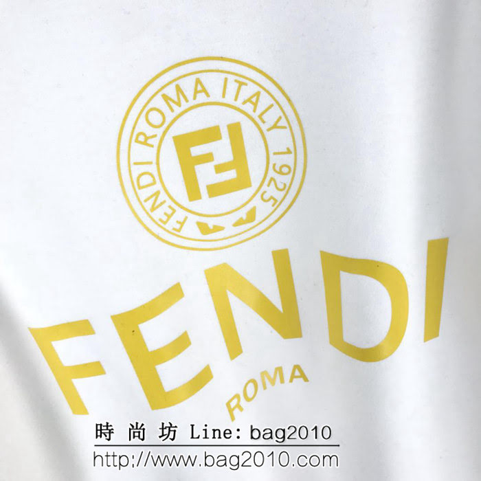 Fendi芬迪 18ss秋冬新款套頭衛衣 定制純棉加絨面料 高版本男女同款 ydi2057